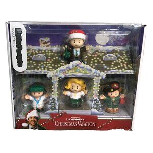National Lampoons Christmas Vacation Figures Fisher Price Little People Set New